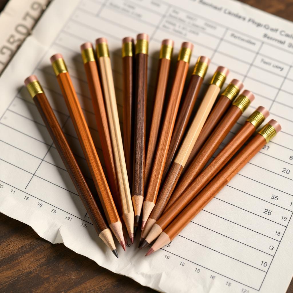 Tour Pencil Set