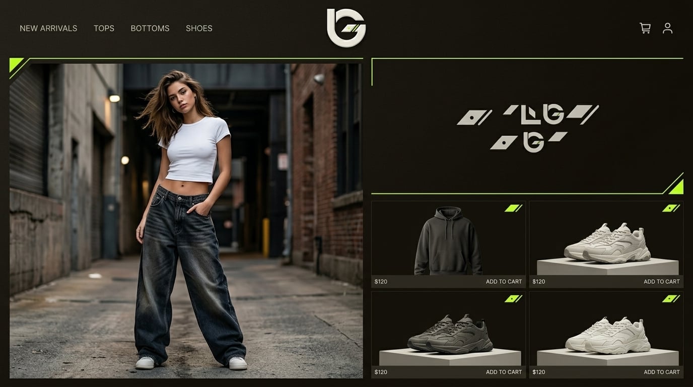 GLOSS — Gen Z Clothing Theme