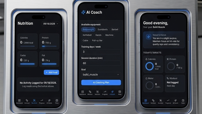 ForgeFit Fitness Tracking System