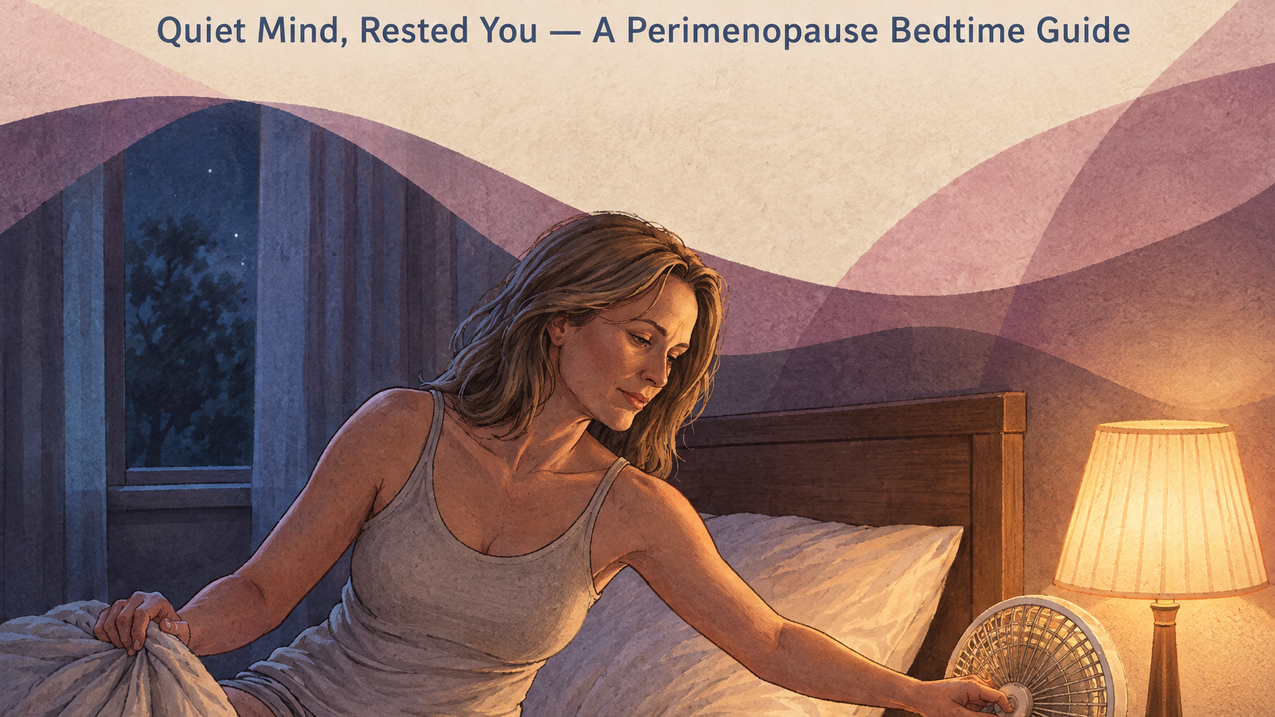 Quiet Mind, Rested You: A Perimenopause Bedtime Guide