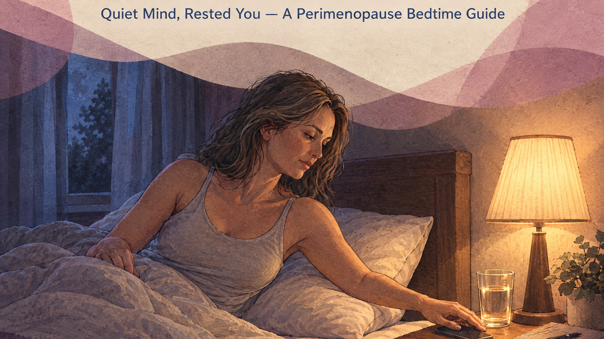 Quiet Mind, Rested You: A Perimenopause Bedtime Guide