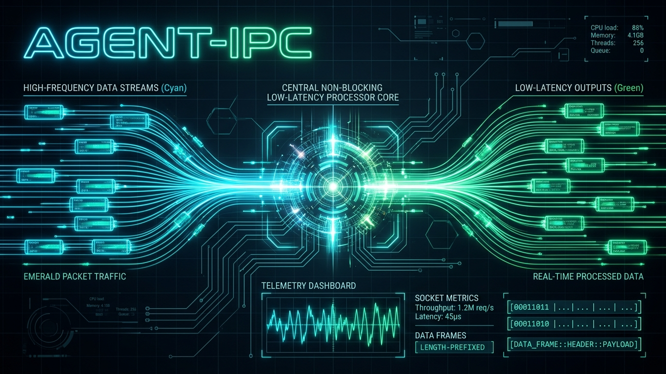 Agent-IPC: Low-Latency Socket & Runtime Bridge