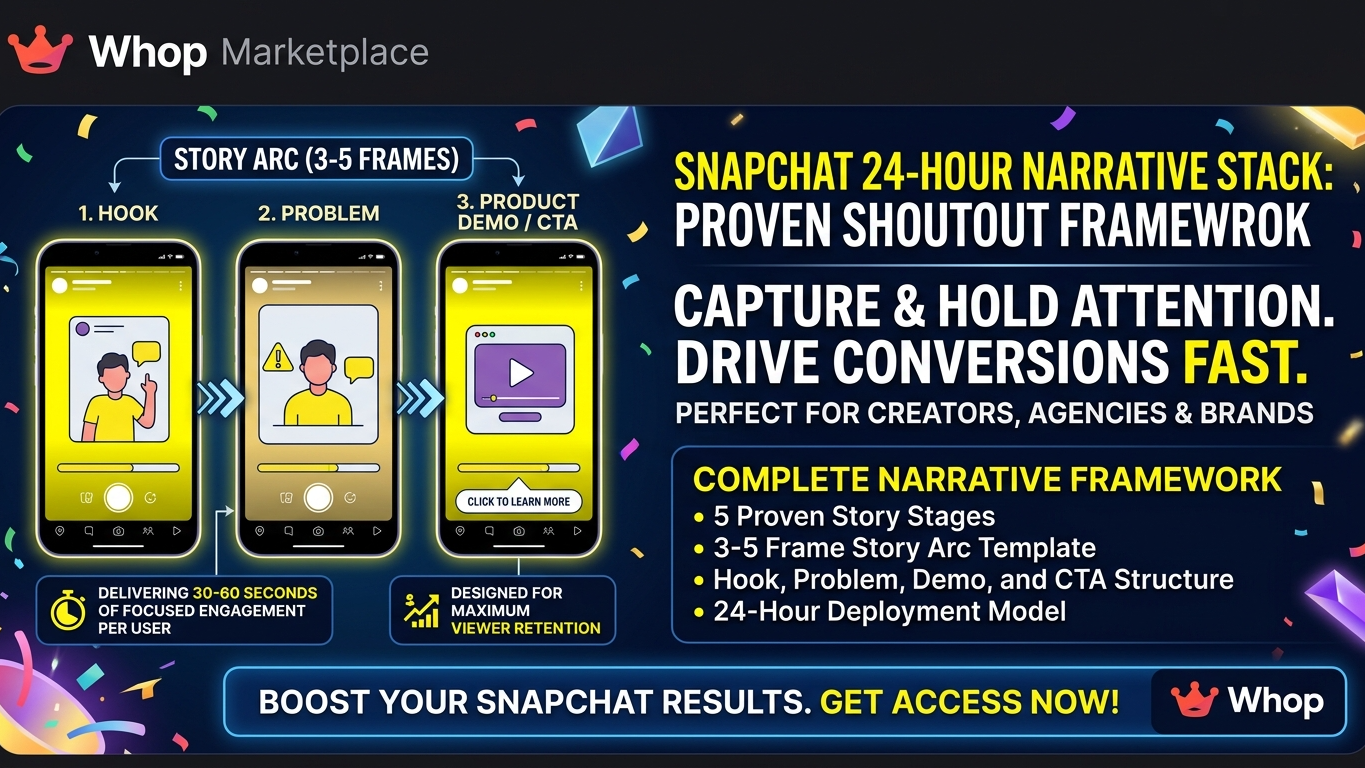 Snapchat 24-Hour Starter Story
