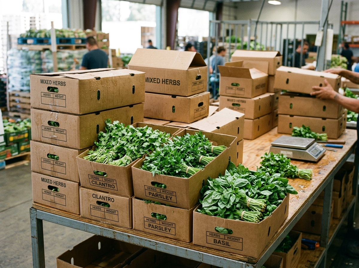 Case of Mixed Culinary Herbs