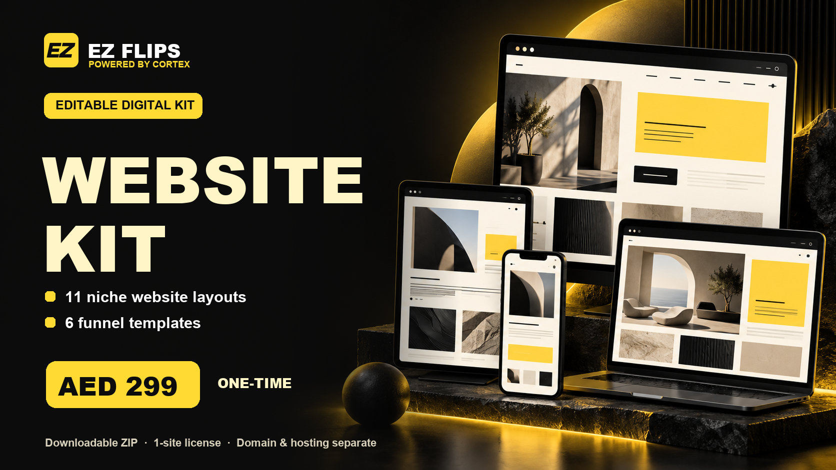 EZ Flips — Website Kit