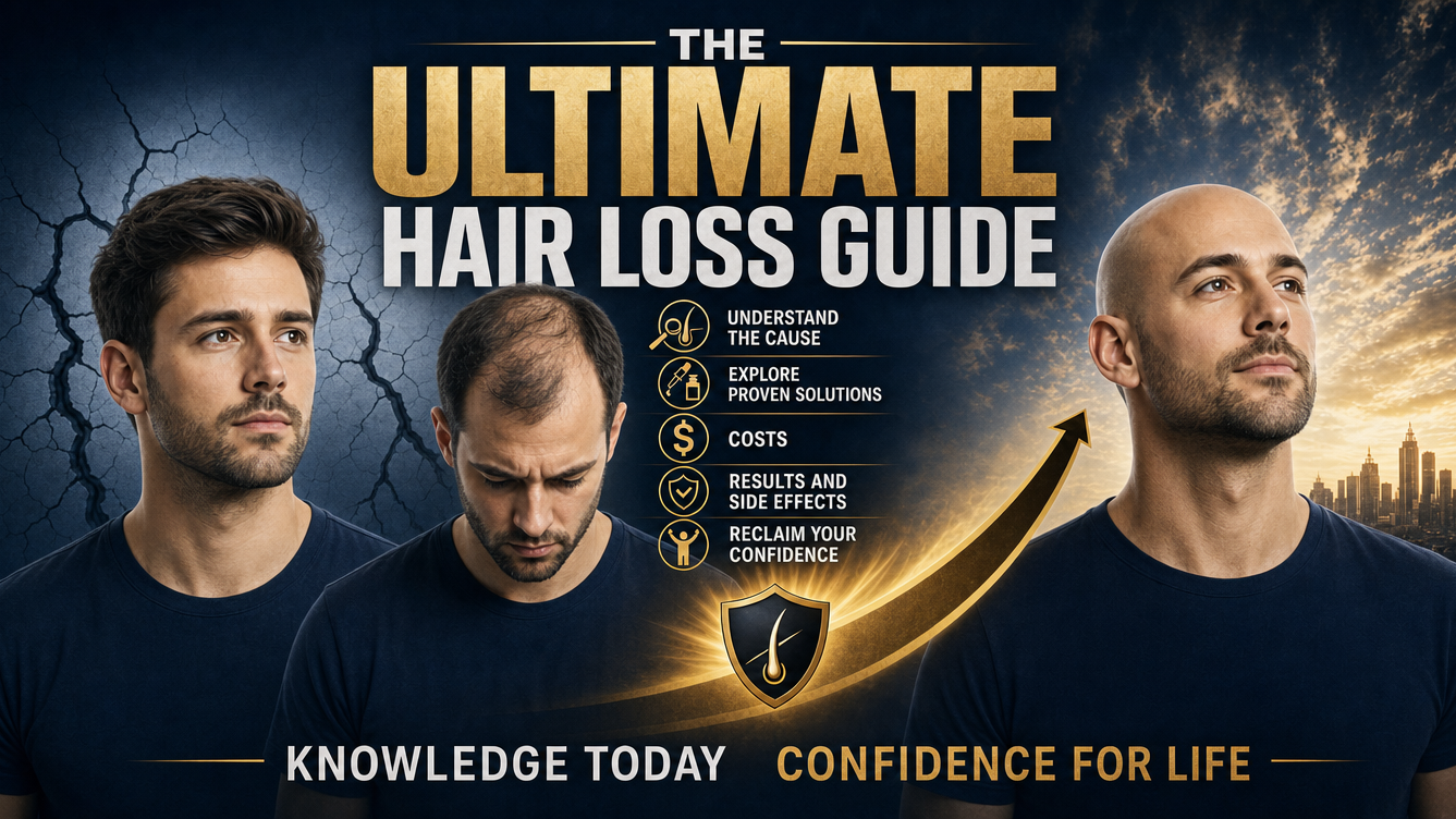 The Ultimate Hair Loss Guide for Men — Make a Clear, Evidence-Informed Plan