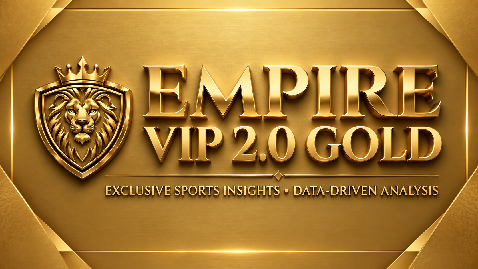 Empire VIP 2.0 GOLD || Daily Expert Picks 🏆