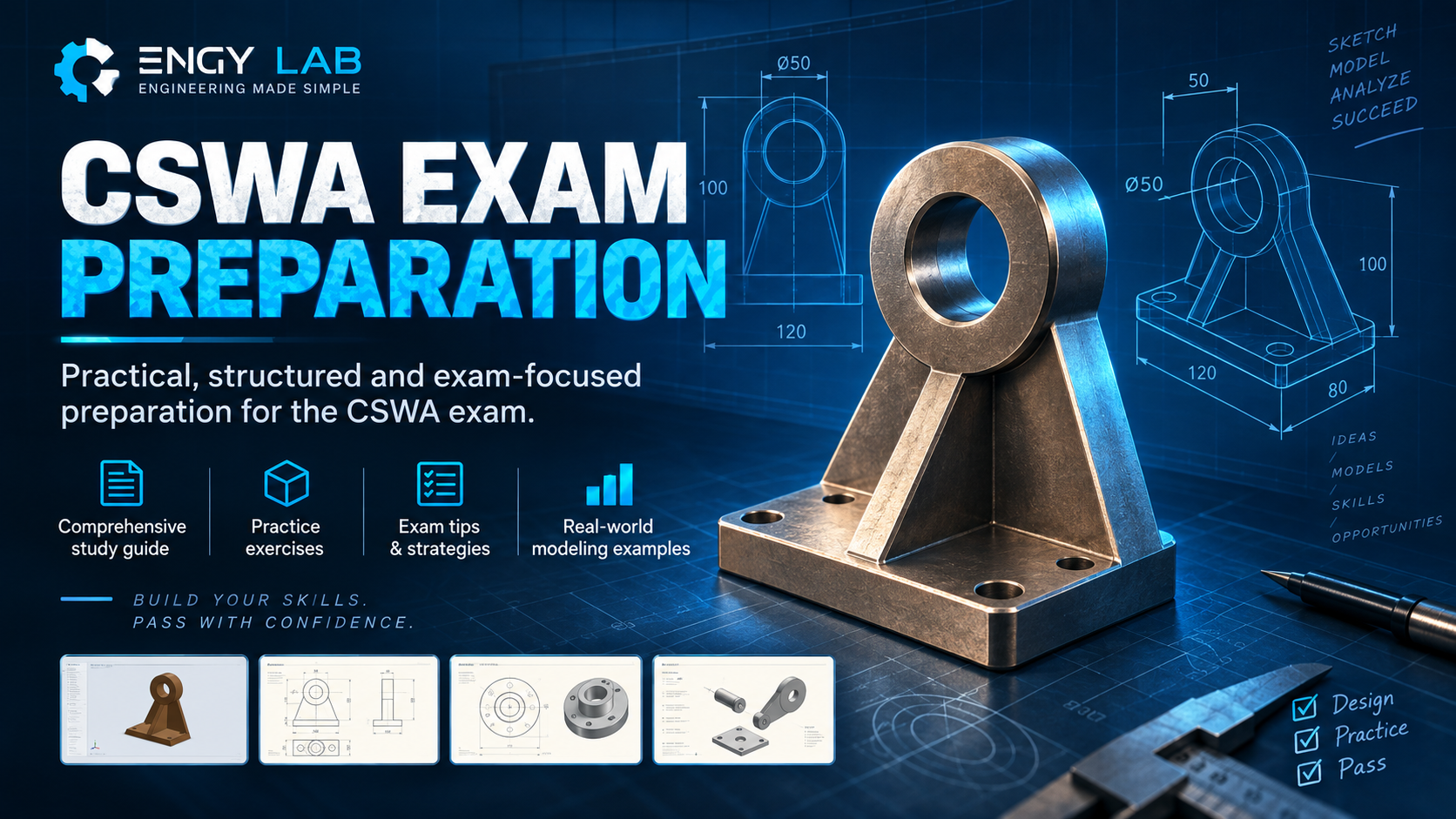 CSWA Preparation Guide + 5 Practice Models & Full Solution