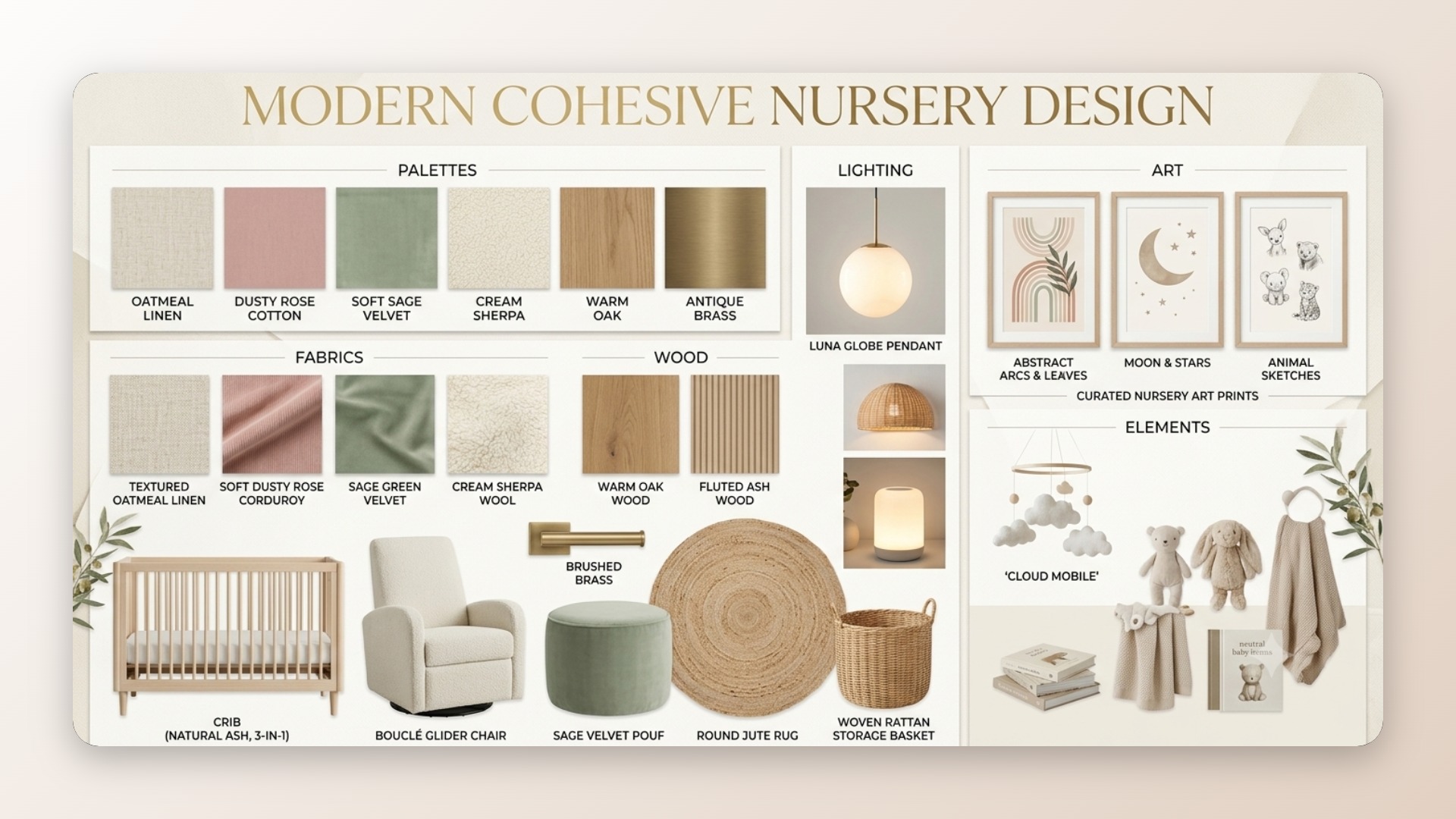 Cohesive Nursery Style Kit