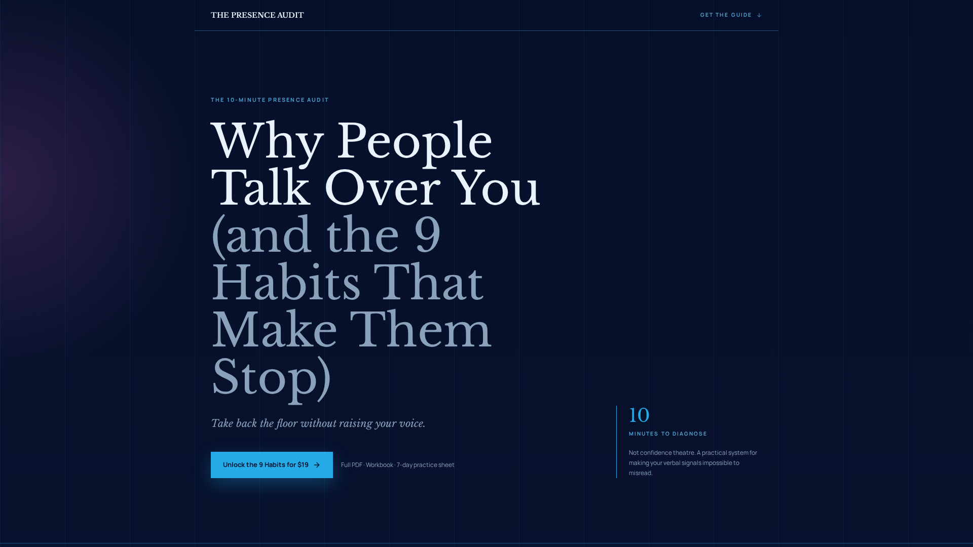 Why People Talk Over You (and the 9 Habits That Make Them Stop)