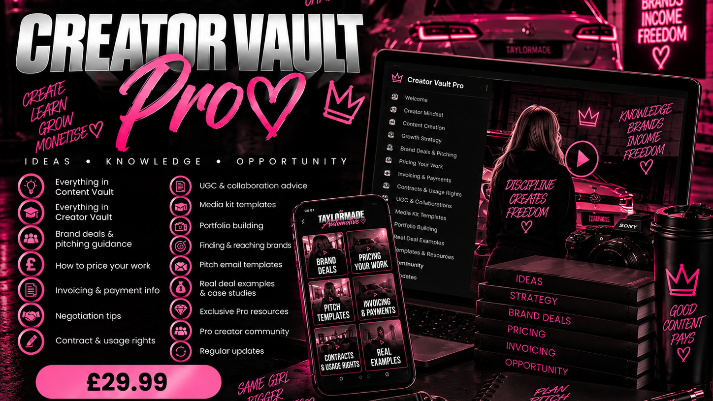Creator Vault Pro✨