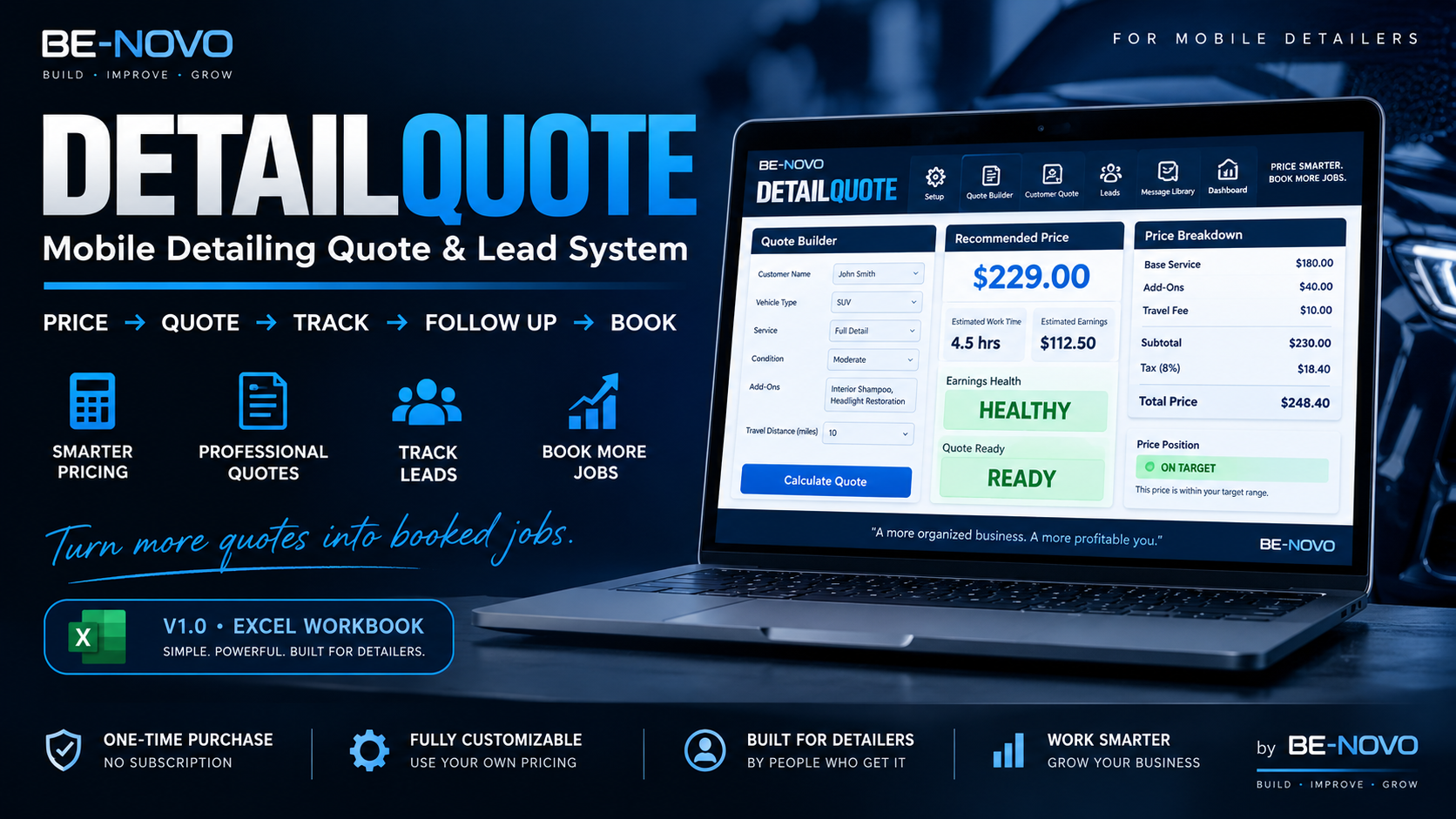 DetailQuote — Mobile Detailing Quote & Lead System