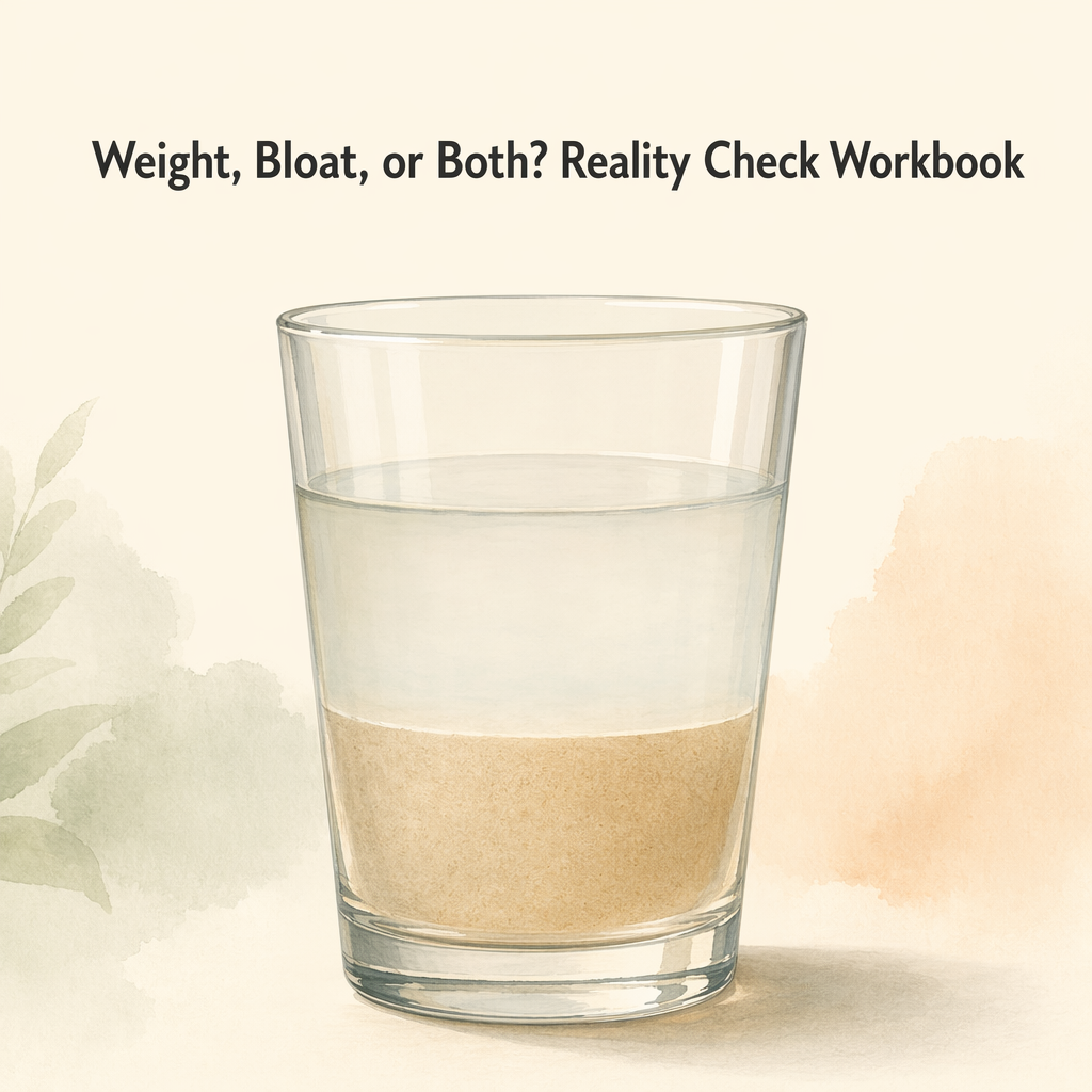 Wedding-Ready Tummy Flat Cheat Sheet