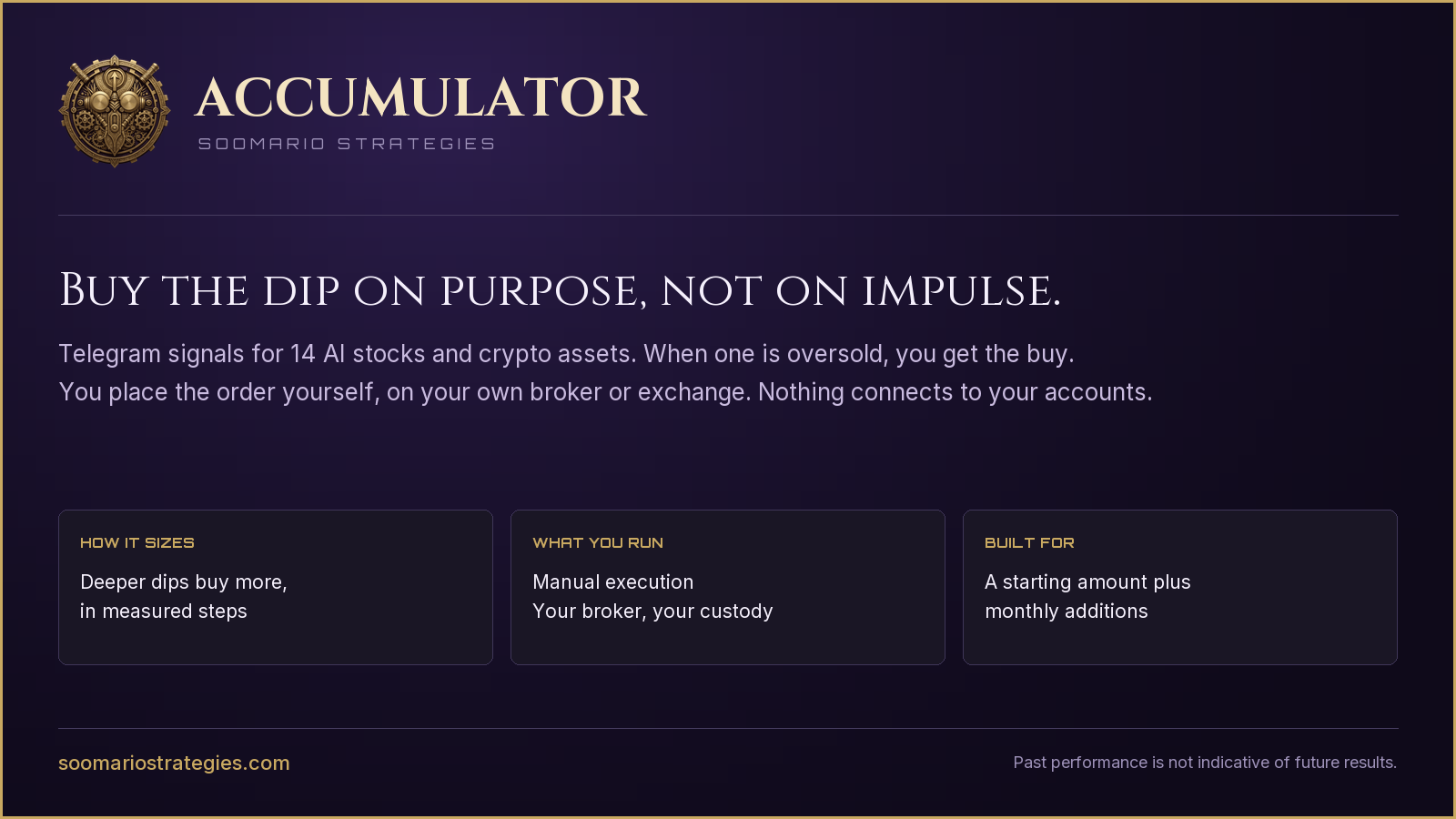 Soomario Accumulator