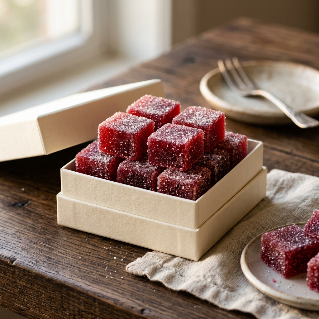 Raspberry Pâte de Fruit