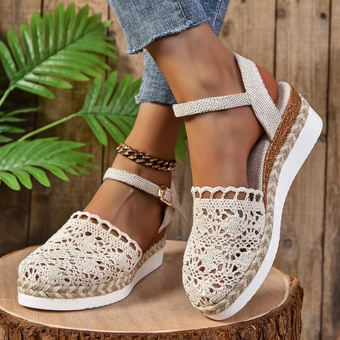 Side View Mia Orthopedic Sandals