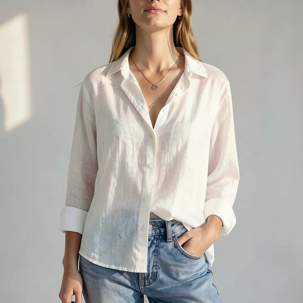 Amelie | Oversized Linen Shirt