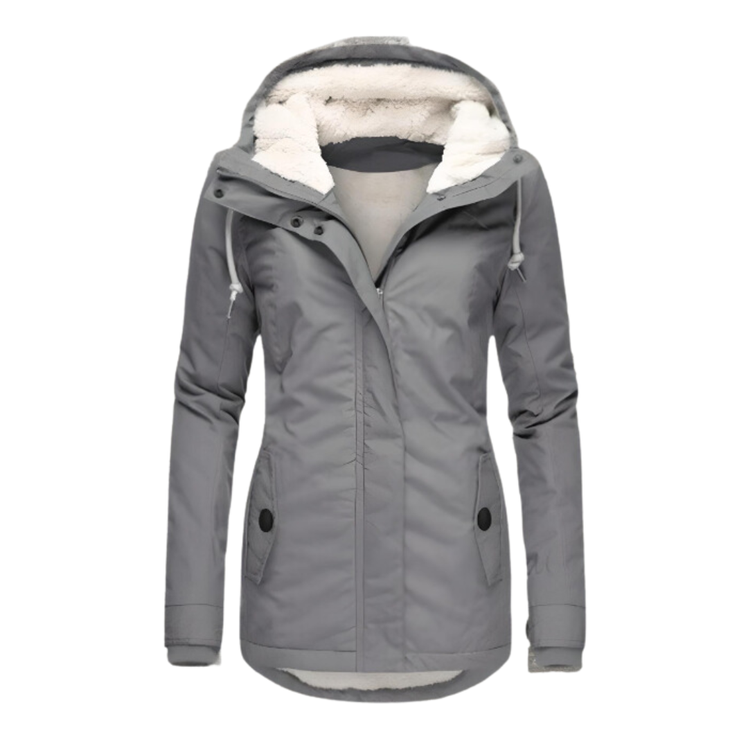 Dora | Women's Hooded Fleece Waterproof Jacket