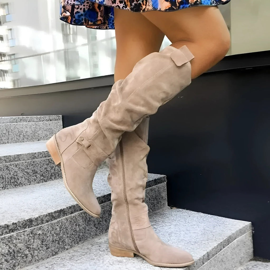 Rosa | Women's Slouchy Knee-High Boots