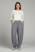 Beatrice | Tapered Fit Wide Leg Trousers