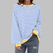Lili | Women's Striped Sweatshirt