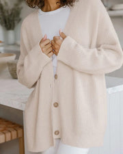 Pia | Women's Ribbed Cardigan