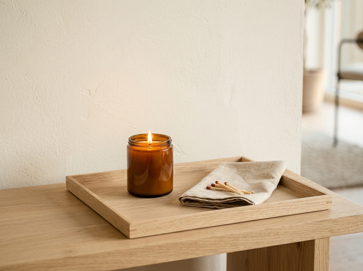 Amber Scented Candle