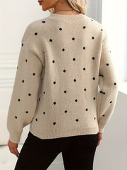 Michele | Women's Polka Dot Jumper
