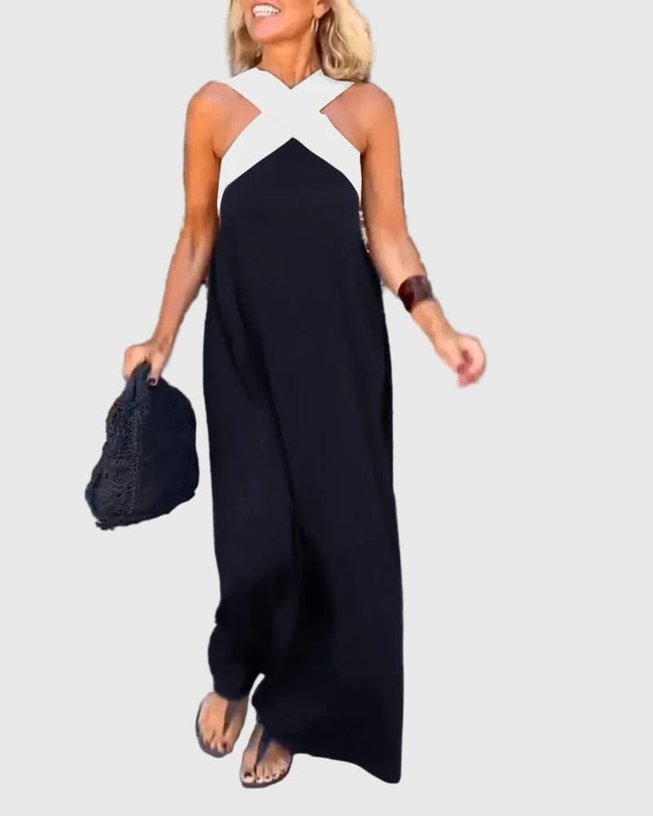 Leila | Graceful Flowing Maxi Dress