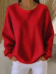 Julia | Women's Waffle Knit Jumper