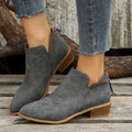 Gina | Women's Zip-Up Ankle Boots