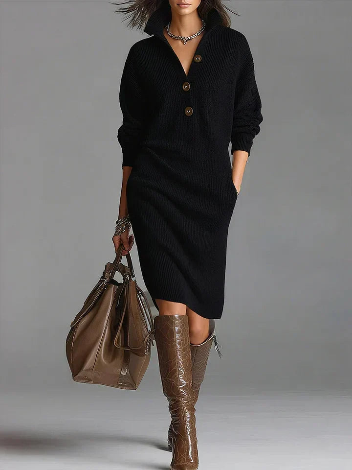 Aoife | Women's Midi Jumper Dress