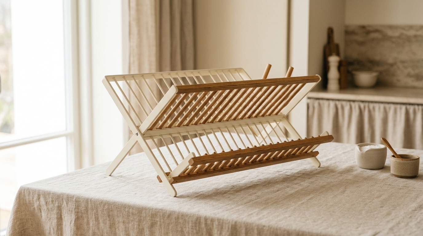 Foldable Dish Drying Rack