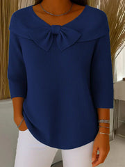 Fiorella | Bow Detail Long Sleeve Top
