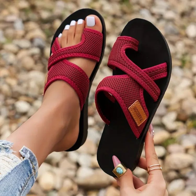 Brianna Elegant Mesh Sandals