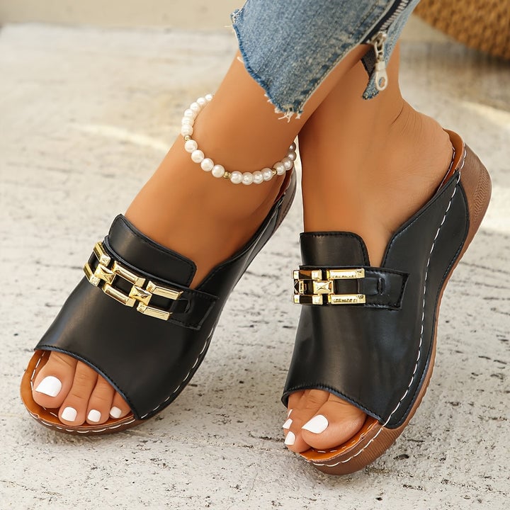 Romy - Slide Sandals
