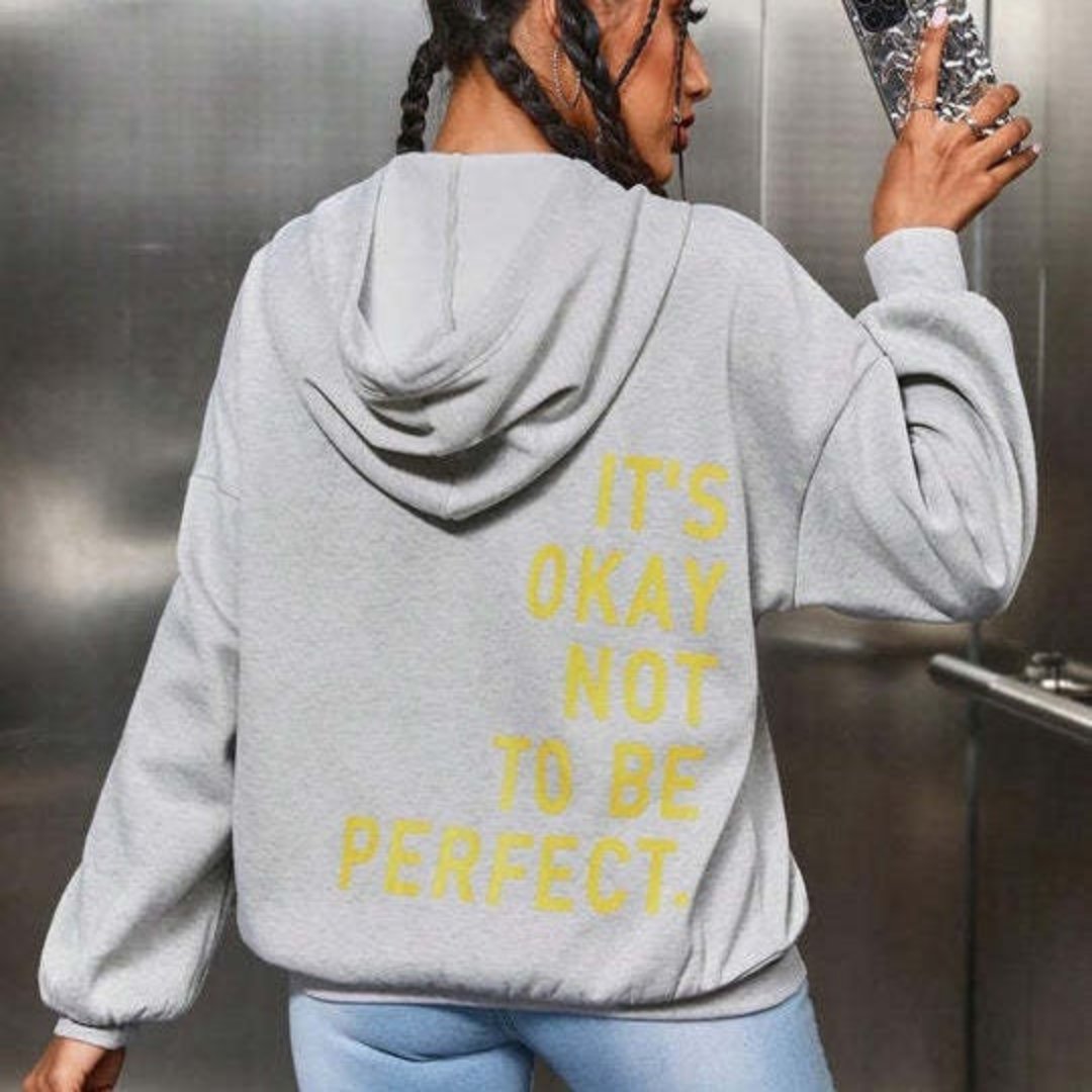 Freya | Women's Slogan Print Hoodie