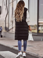 Isa | Long Puffer Gilet