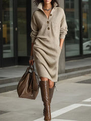 Aoife | Women's Midi Jumper Dress