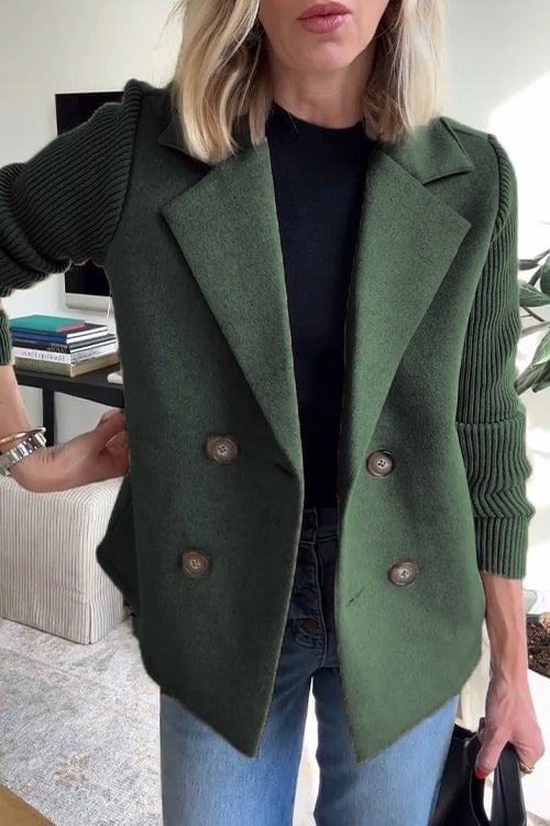 Kristiana™ Elegant Knitted Blazer