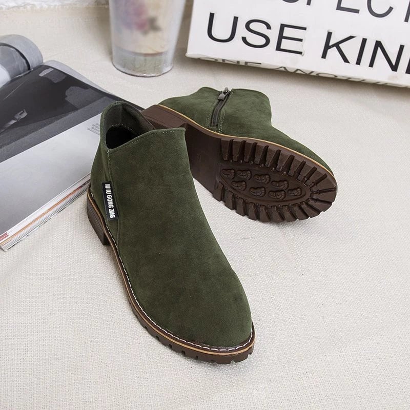 Mary™ | Thick Sole Ankle Boots