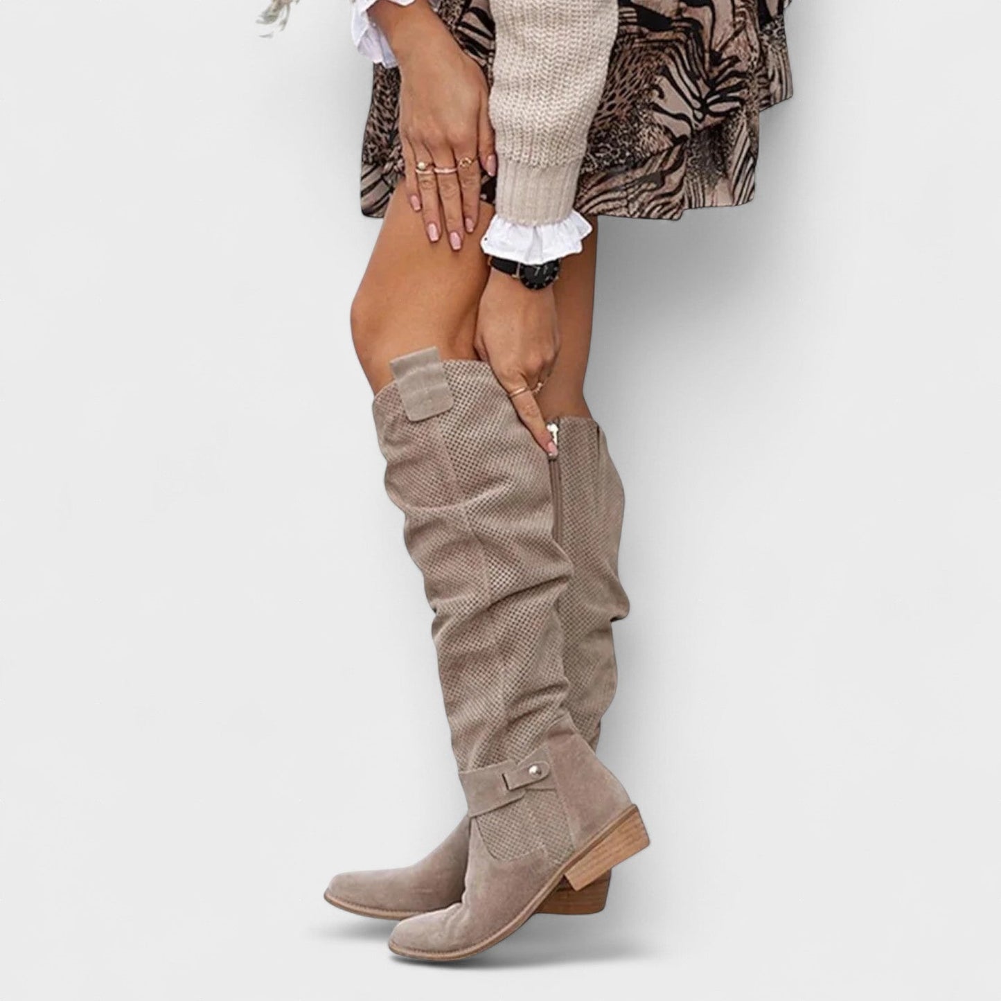 Lisa | Women's Slouchy Knee-High Boots