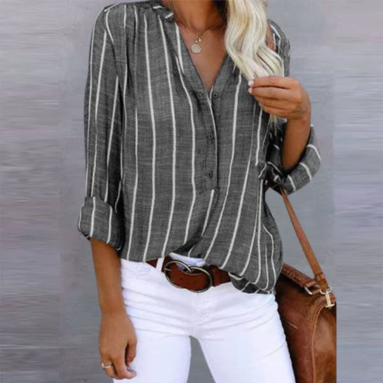 Giselle | Striped Shirt