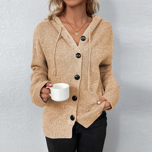 Camilla | Collared Oversized Knit Cardigan