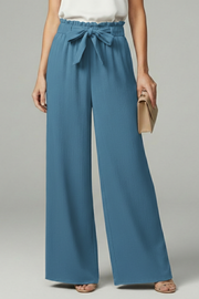 Ines | Paperbag Waist Wide Leg Trousers