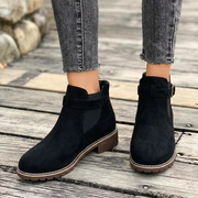 Harriet | Women's Buckle Strap Chelsea Boots