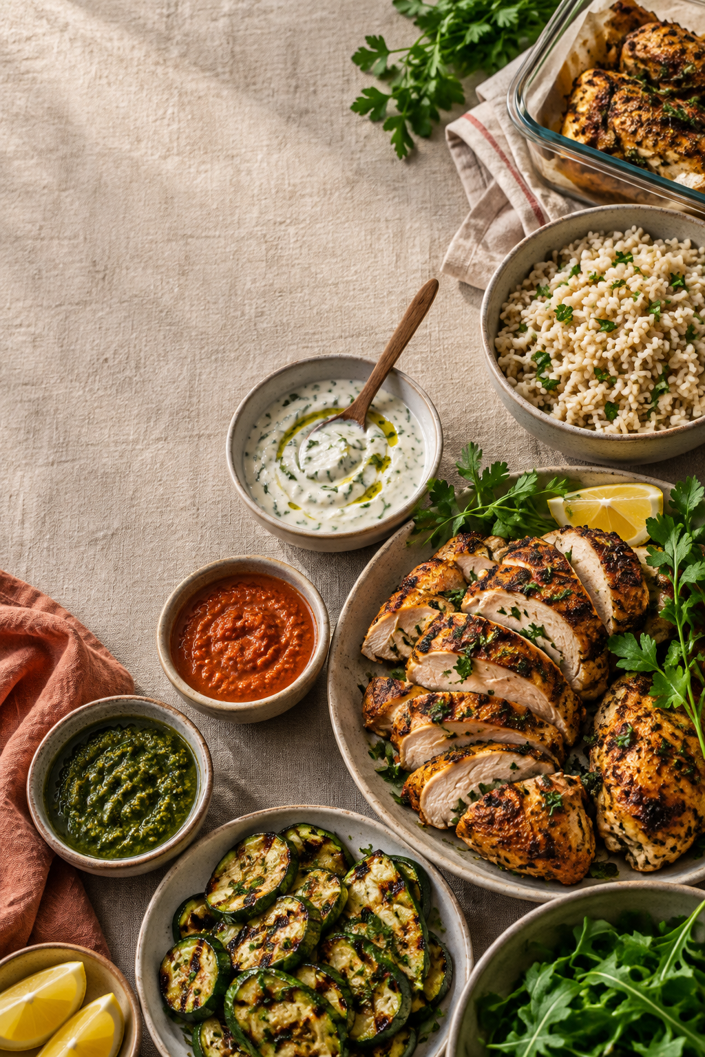 Busy Gluten-Free Cooks: Five Different Dinners from One Cooking Session