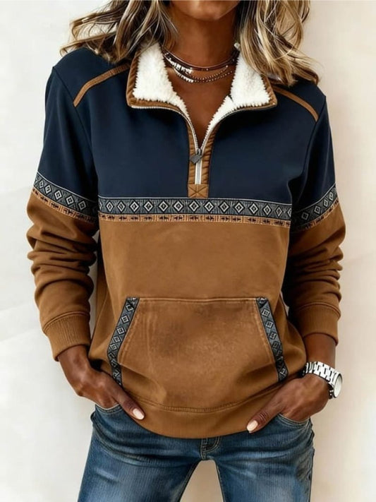 Saoirse | Women's Half-Zip Jumper