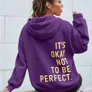 Freya | Women's Slogan Print Hoodie