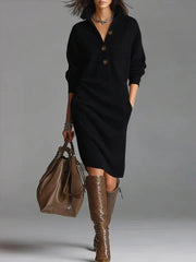 Aoife | Women's Midi Jumper Dress